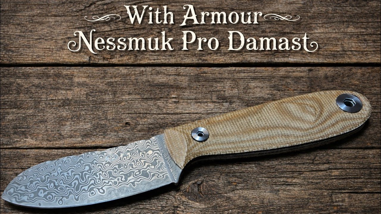 Überraschungsbox vom Söldner Messer Shop | Das With Armour Nessmuk Pro Damast