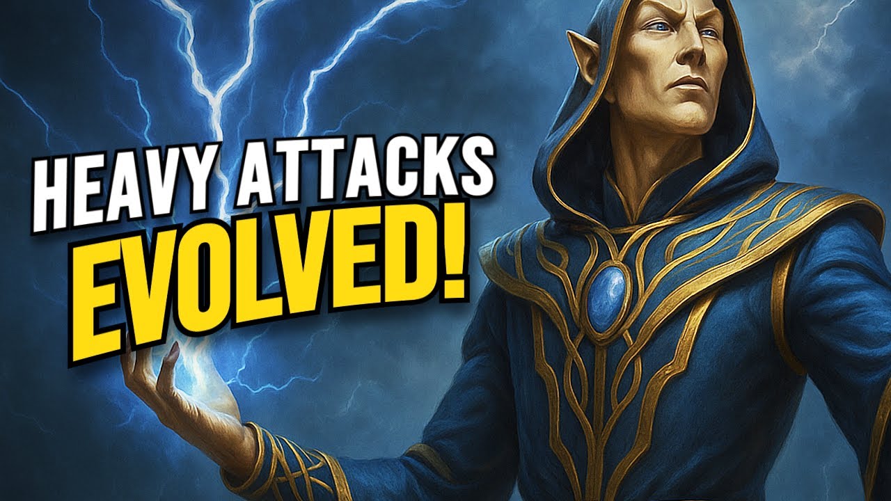 Heavy Attack Sorcerer Got GIGA-BUFFED! ESO Subclassing Heavy Attack Solo Build