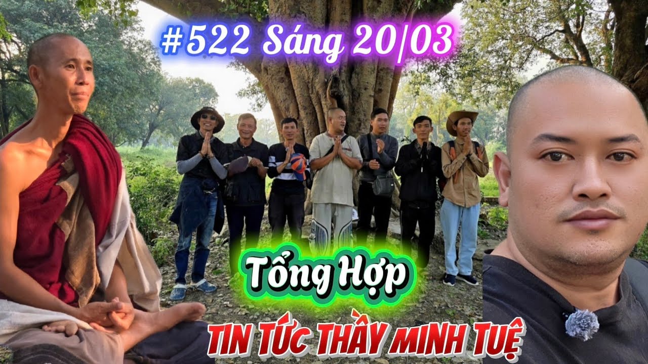 #522 Tin Tức Thầy Minh Tuệ Mới Nhất hôm nay 20/03
