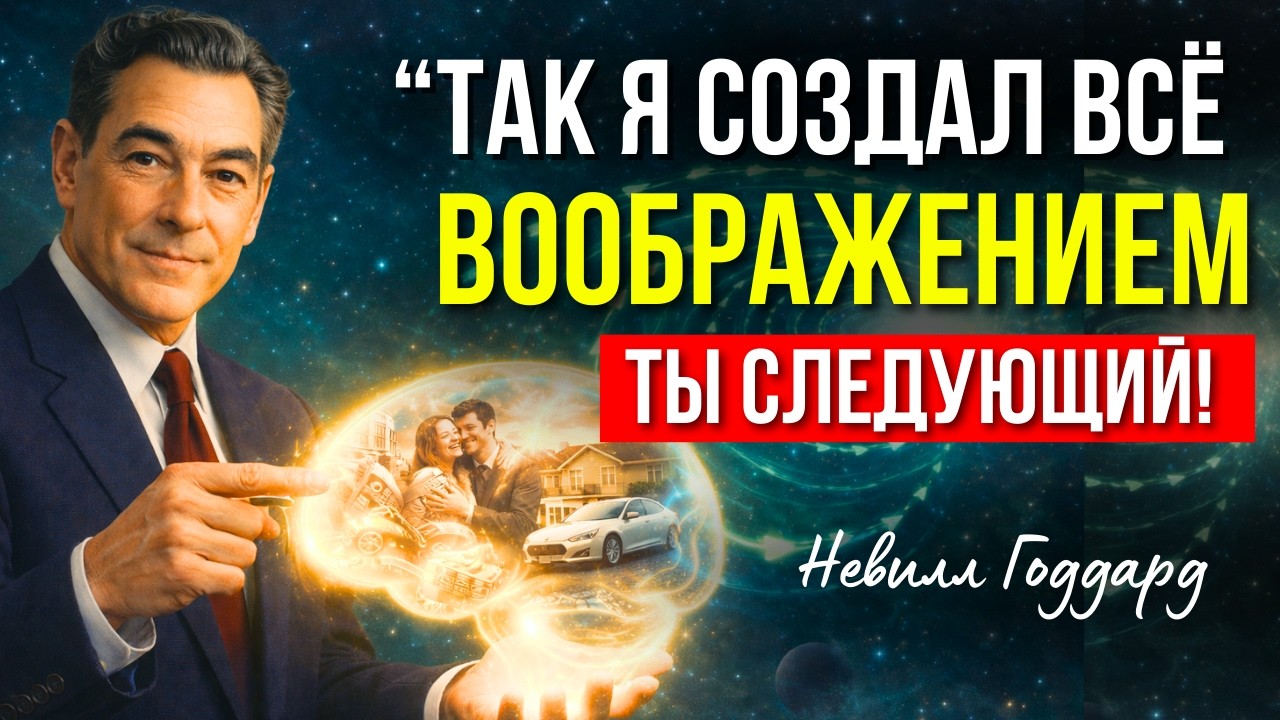 🔥НЕВИЛЛ ГОДДАРД: «ВООБРАЖАТЬ НУЖНО ПРАВИЛЬНО! ПОЛУЧИШЬ ВСЁ!» Ранняя лекция!