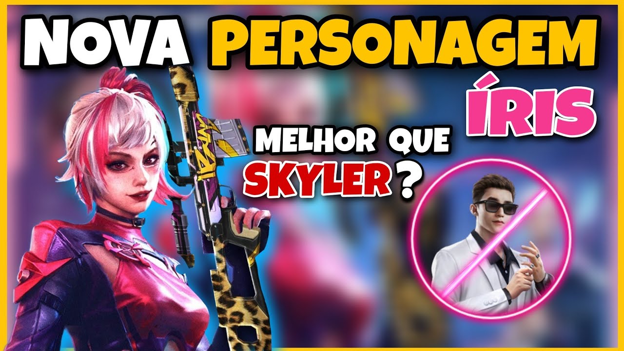 Como Funciona Nova Personagem ÍRIS🔥Testei na SALA PERSONALIZADA! (Melhor que o SKYLER?!)😱