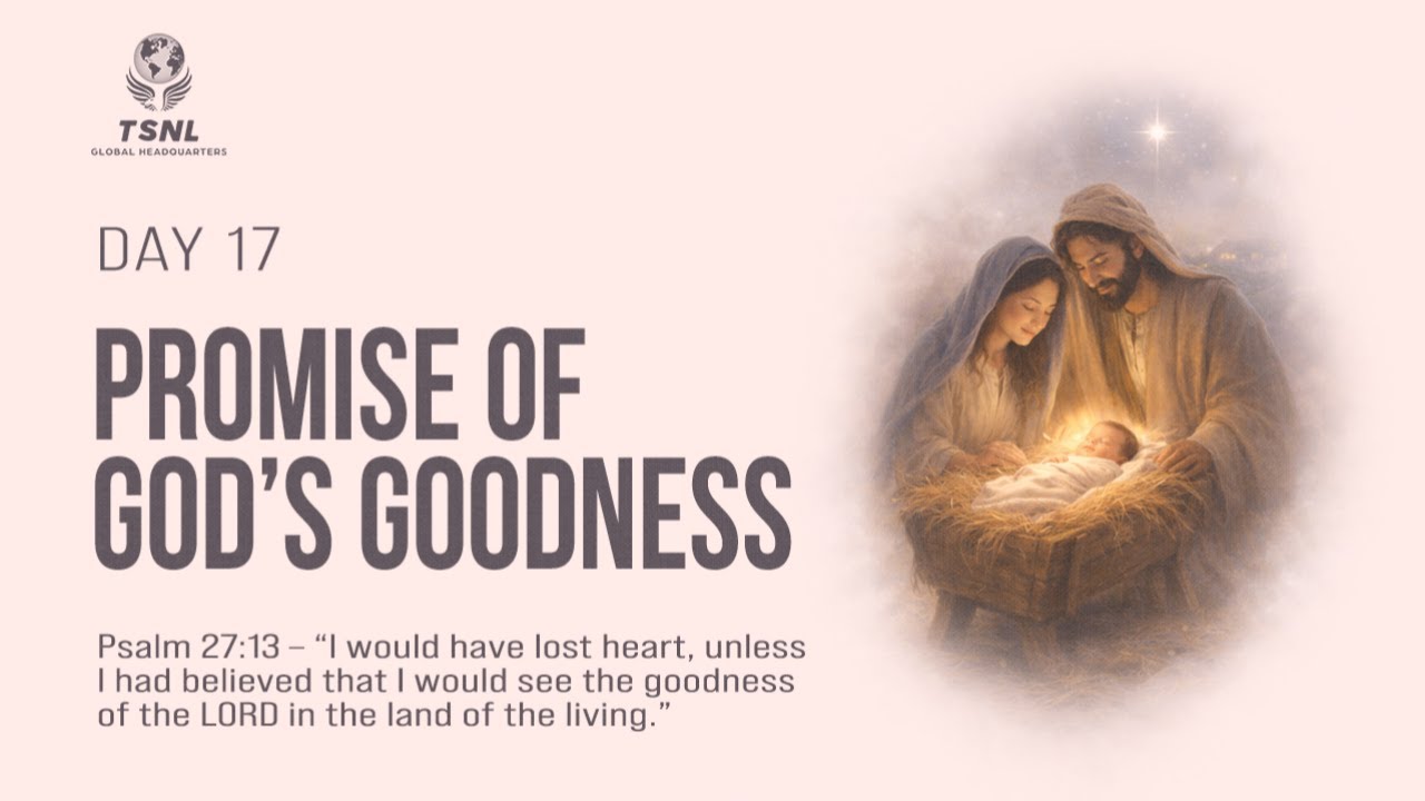 The Promise of God's Goodness I Promise Fast Day 17 I Apostle Daniel Adams