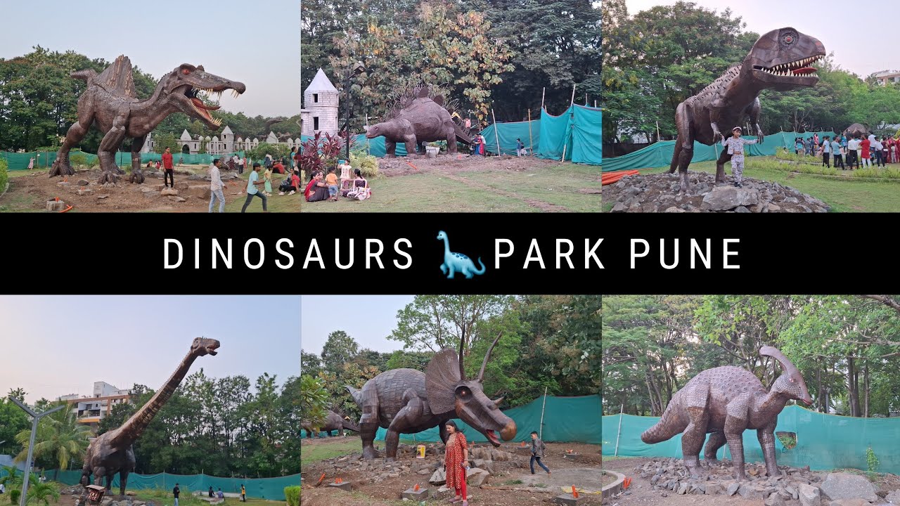 Dinosaurs 🦕 Park | Dinosaur Garden Pune | Rajmata Jijau Udyan Pimple Gurav 
