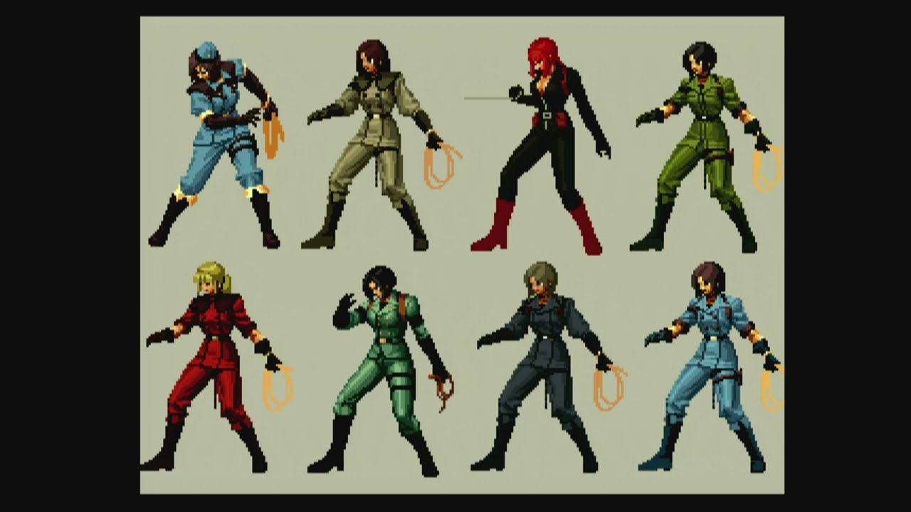 The King of Fighters '99 art gallery (Neo Geo CDZ)