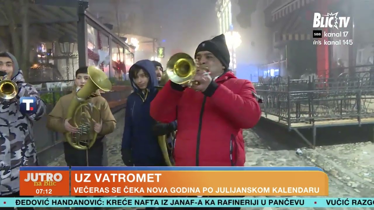 Kako se dočekuje Srpska nova godina uBEOGRADU