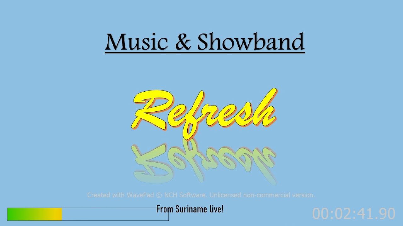 Muziekformatie Refresh - silwa mix