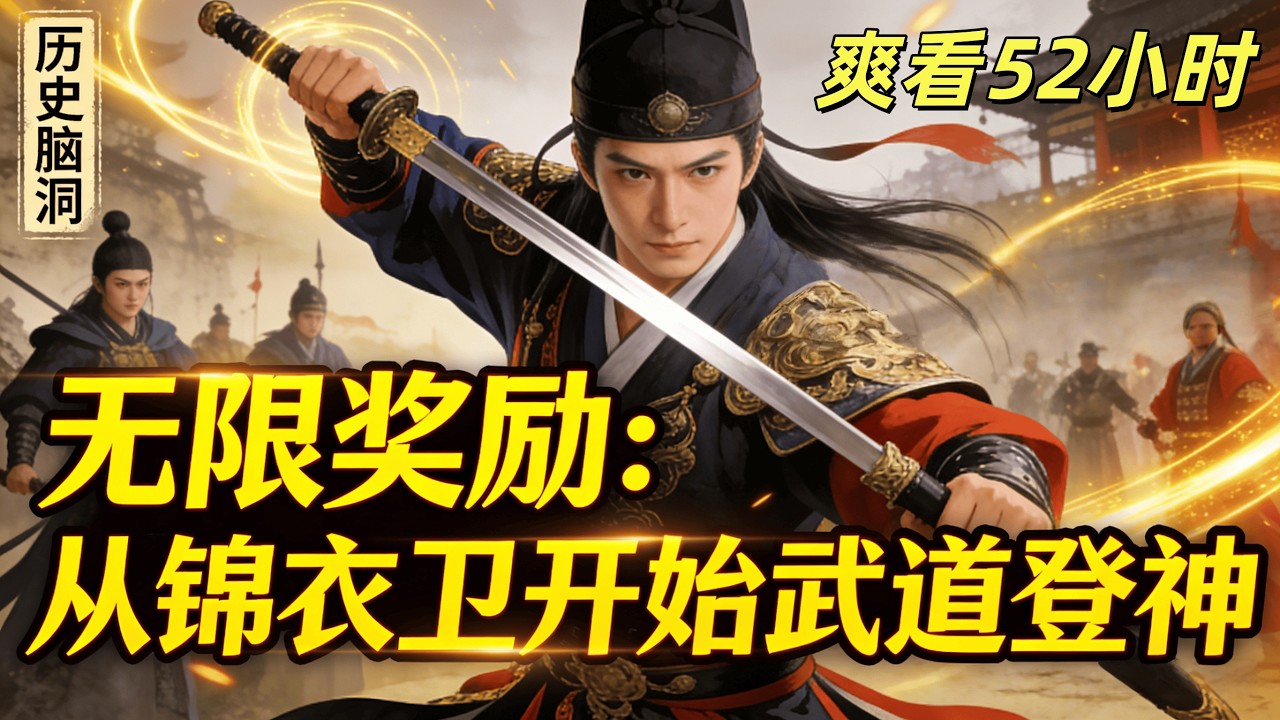 🌈#完結 《無限獎勵：從錦衣衛開始武道登神》蘇元 穿成錦衣衛力士，靠著一起穿越的神秘腰牌，懲奸除惡便發放萬物獎勵，初拿採花賊，再破倭人秘案，一路升級，成為大明最年輕神捕！