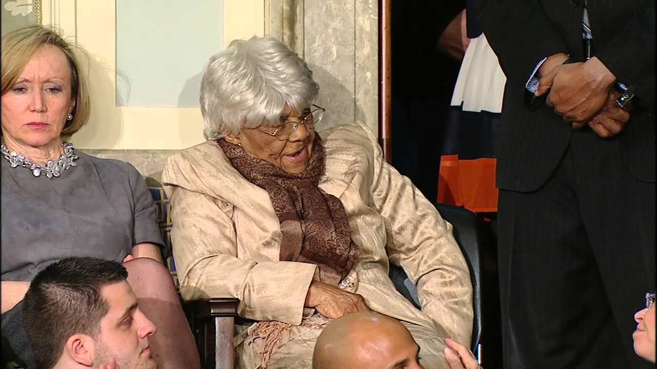 102-Year-Old Woman Attends Obama's State of the Union
