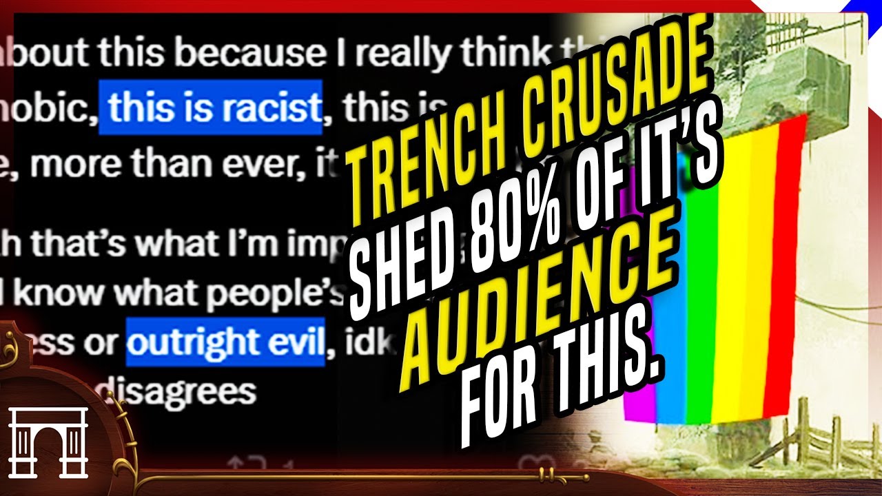 Trench Crusade Is Racist - It Shed 80% Of It's Players Just For The Woke Audience To Call Them Evil