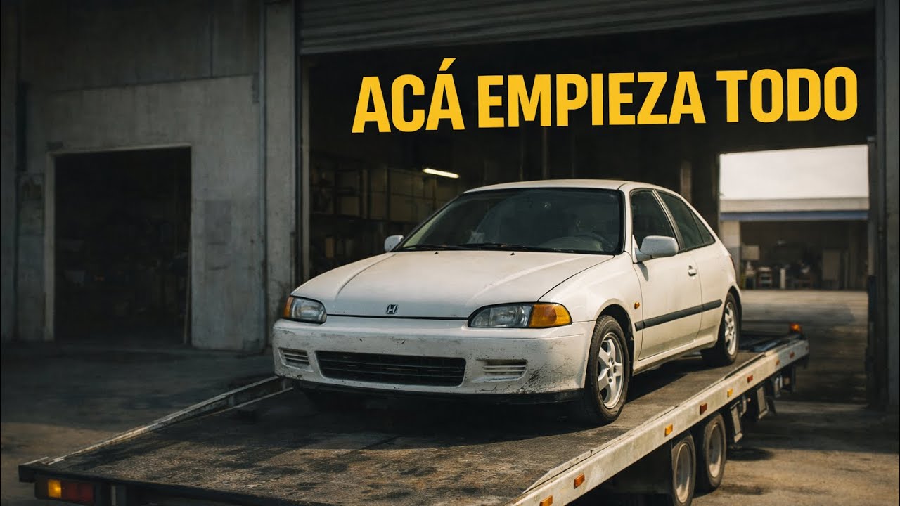 Este Civic estaba abandonado… ahora empieza su nueva vida | EP.1 