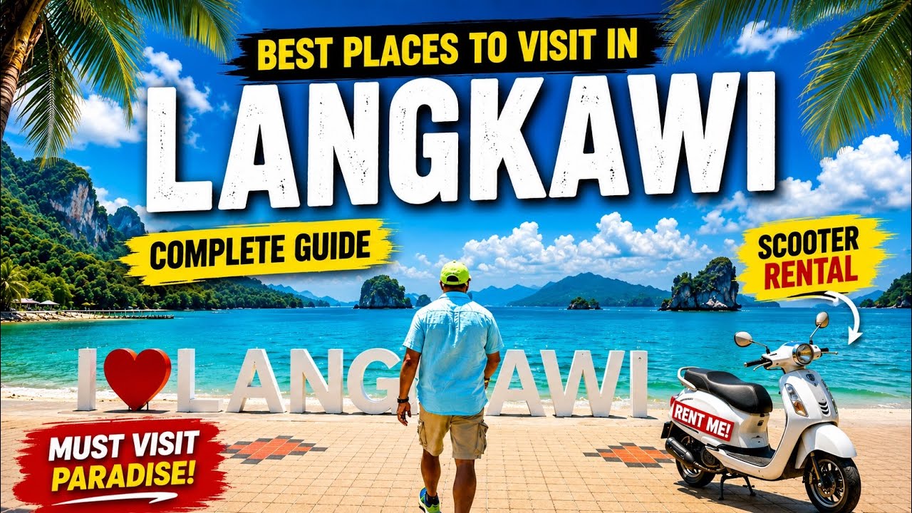 Discover Langkawi: Best Attractions & Hidden Gems | Langkawi Malaysia | Langkawi trip, Langkawi vlog