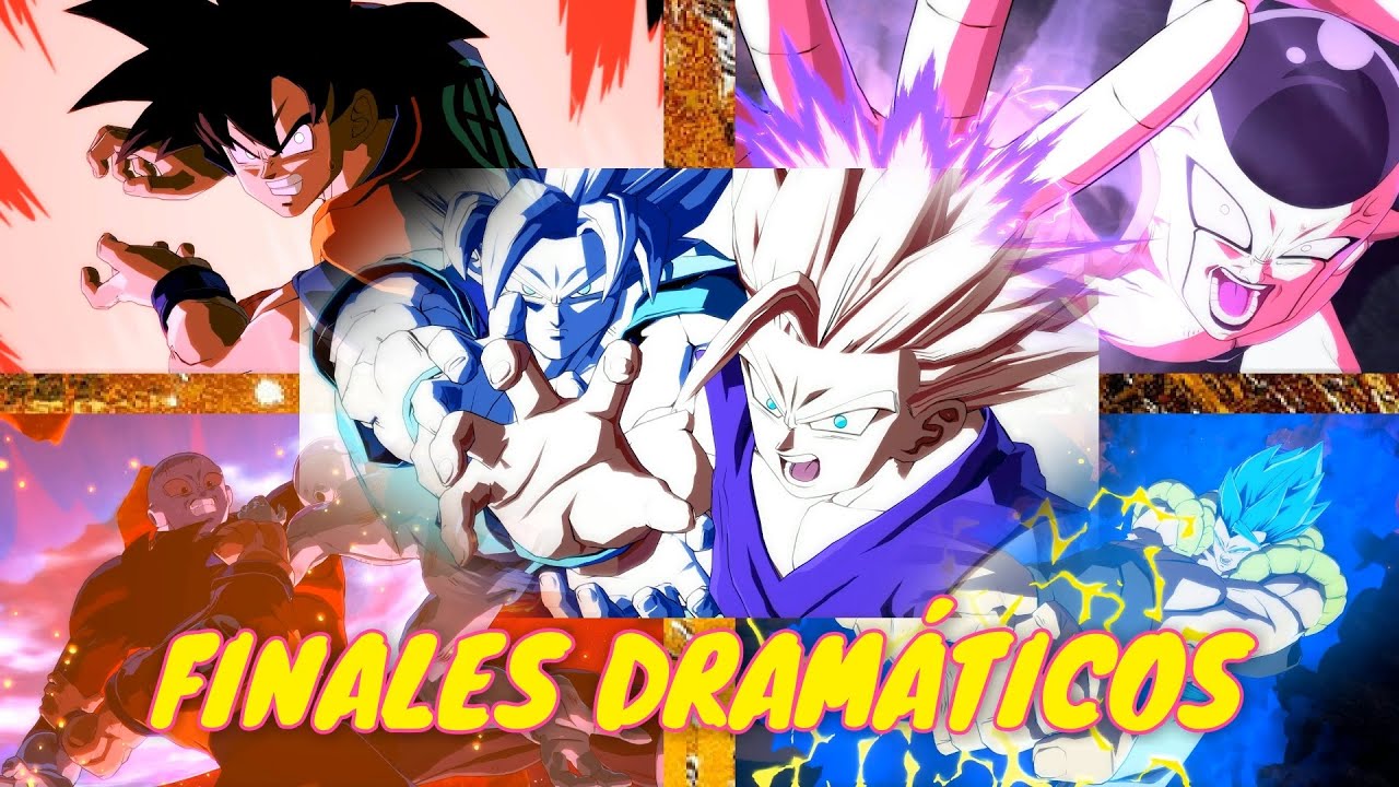 Dragon Ball FighterZ MOD LATINO - Todos los Finales Dramaticos