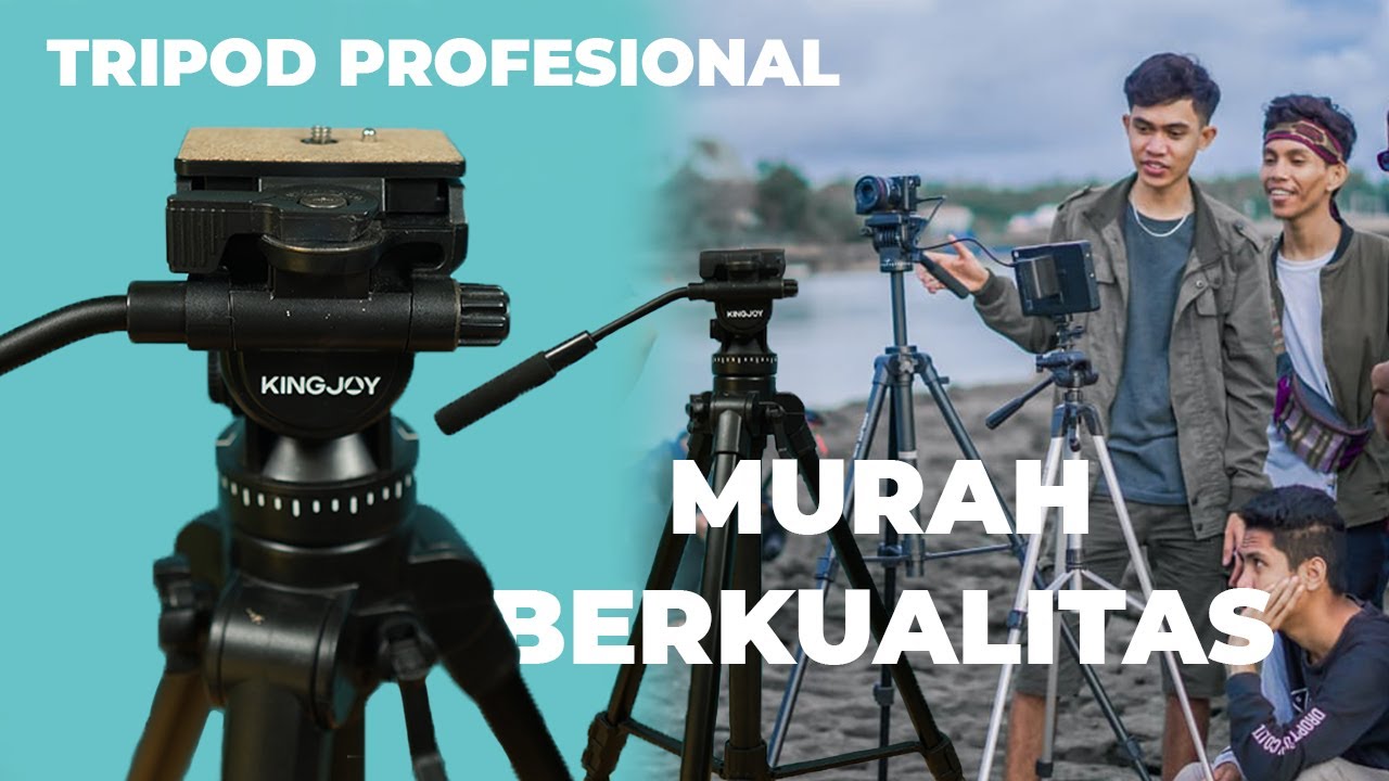 Tripod Video Dan Foto MURAH BERKUALITAS!!! Kingjoy VT 1500