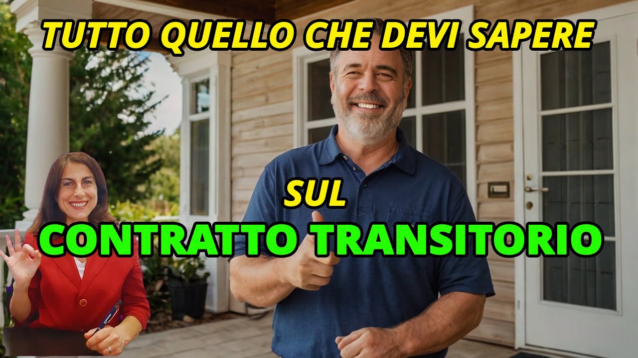 Il Contratto Transitorio #agenziaimmobiliare #realestate #Roma #affitto