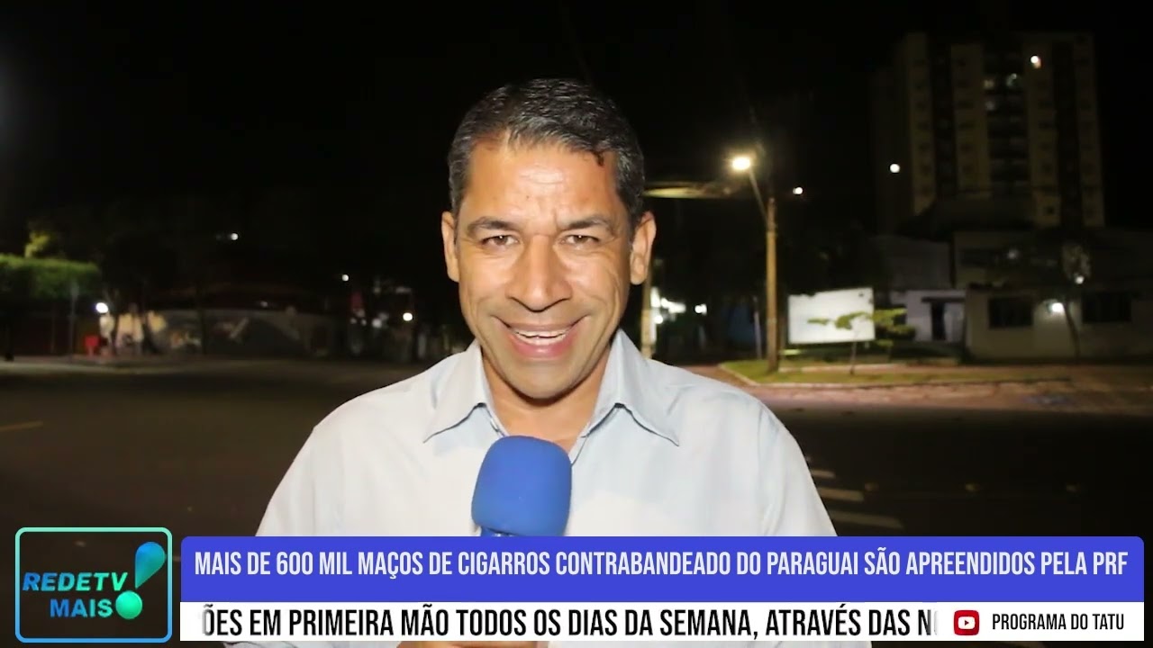 Mais de 600 mil maços de cigarros contrabandeados do Paraguai são apreendidos na Estrada Boiadeira