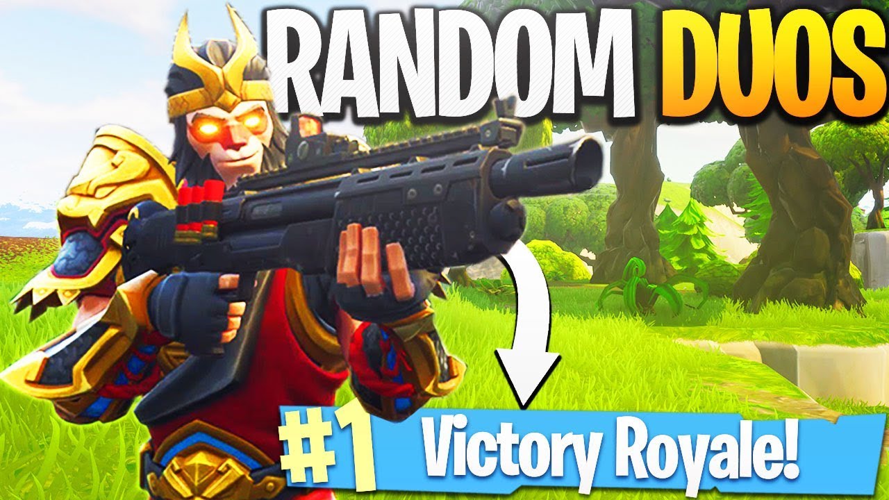 I HAVE TO CLUTCH! - PS4 Pro Fortnite RANDOM DUOS Gameplay!