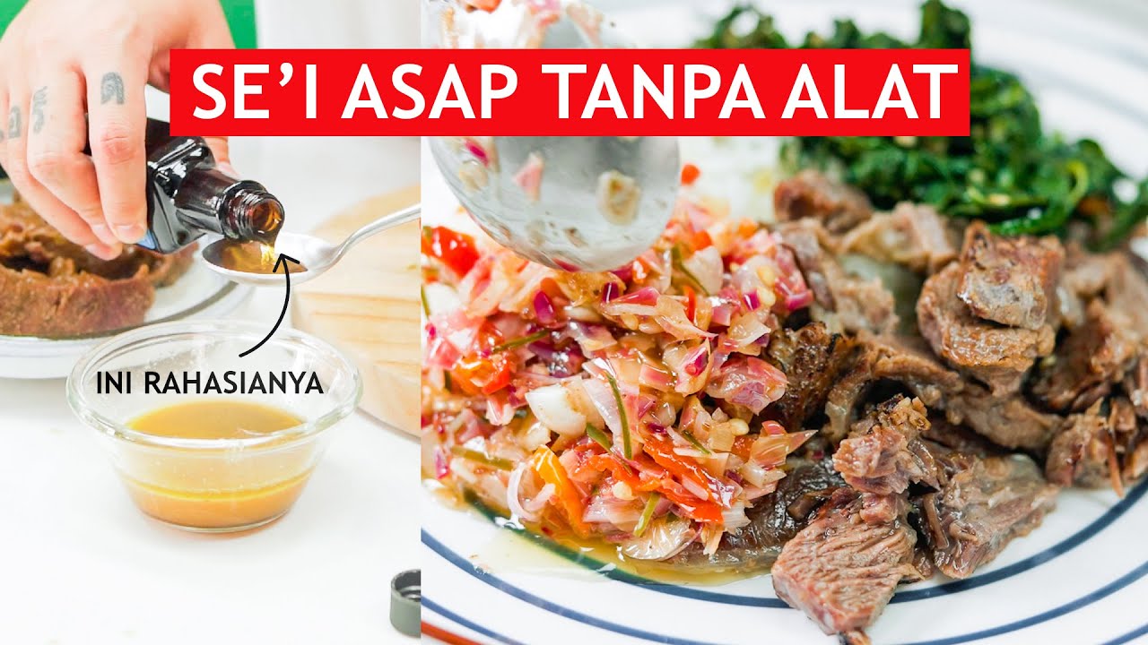 DIJAMIN LAKU - RESEP SE'I ASAP RUMAHAN COCOK DIJUAL - RESEP RUMAHAN