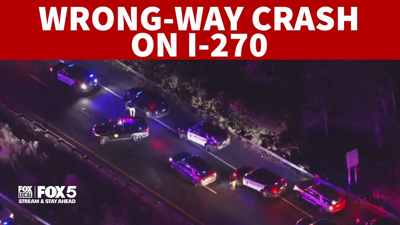 Driver in custody after wrong way crash snarls I-270 in Maryland | FOX 5 DC