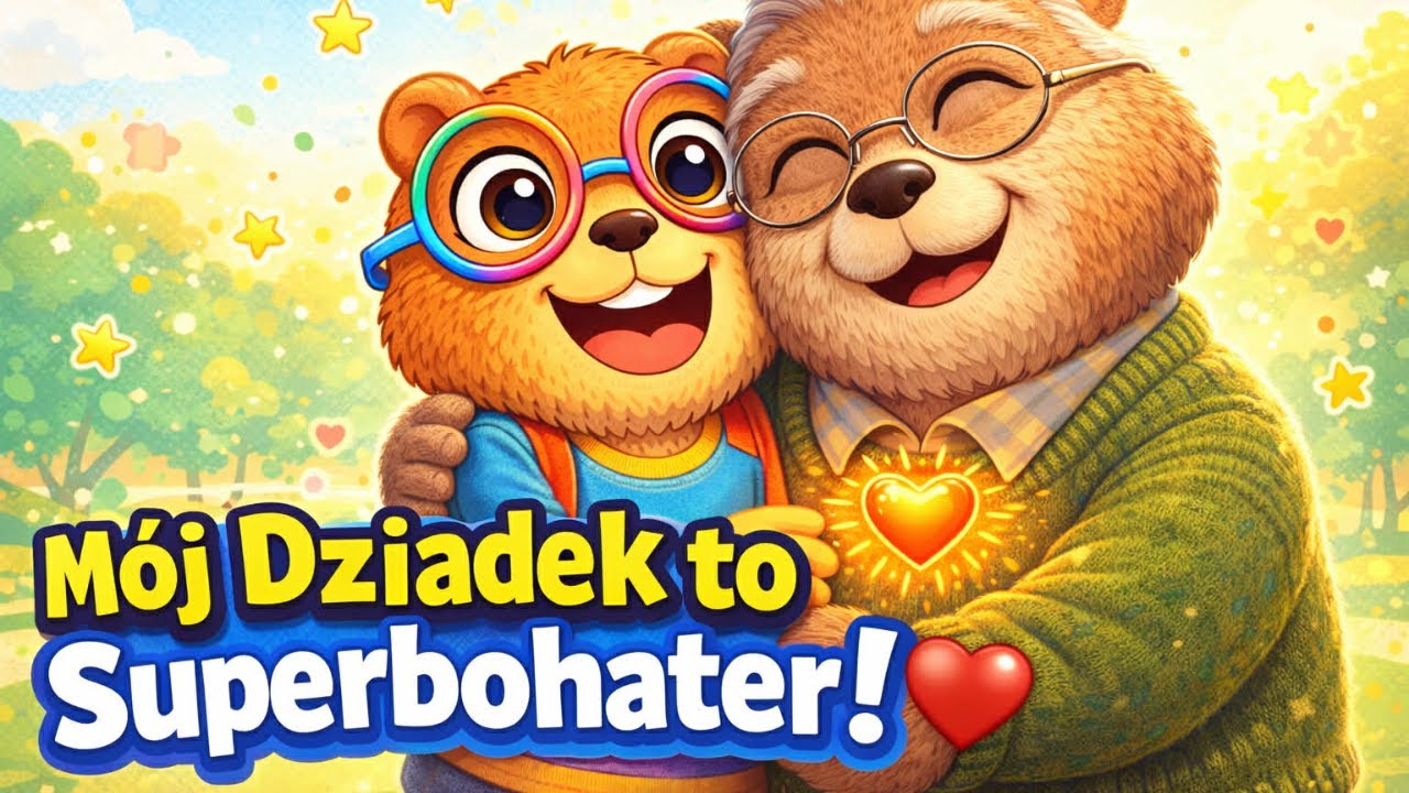 ❤️ MÓJ DZIADEK TO SUPERBOHATER! | KapiBartek – Piosenka dla Dzieci