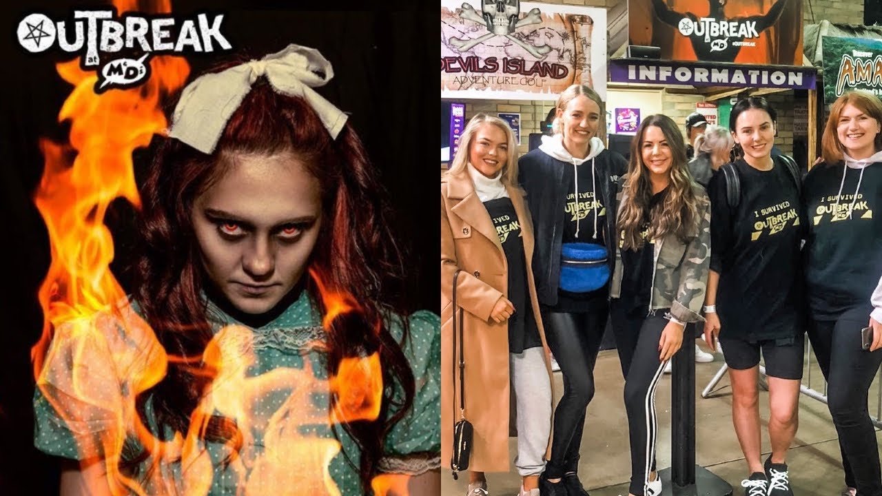 SURVIVING M&Ds OUTBREAK SCARE MAZE | OCT 2019