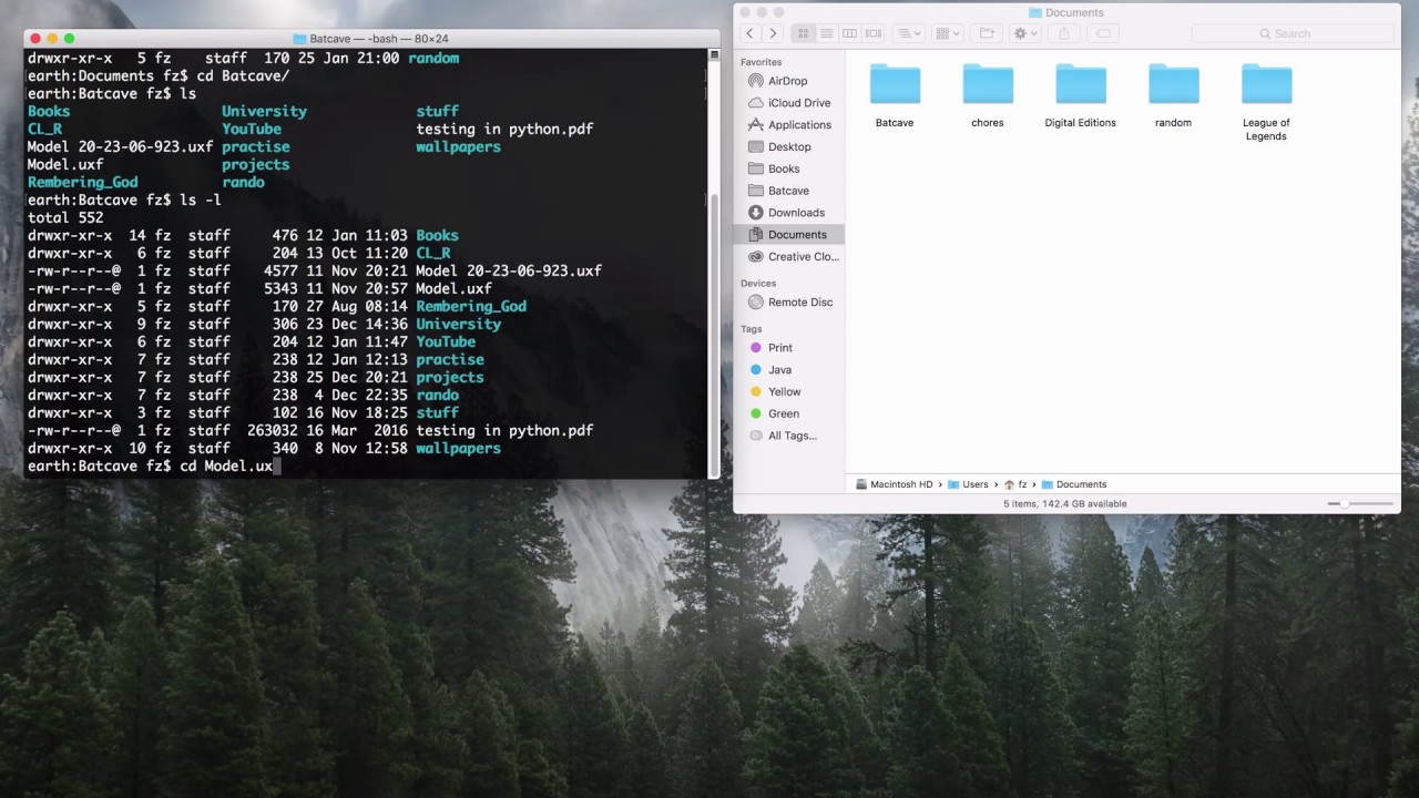 Linux / Mac OS X Terminal Tutorial | Part 1 Introduction to command line