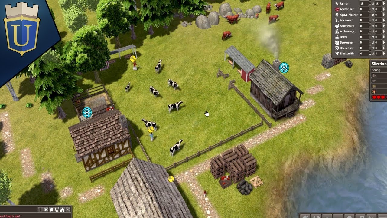 Banished Mega Mod | Cows and Tools | Silverbrook |  Ep 10