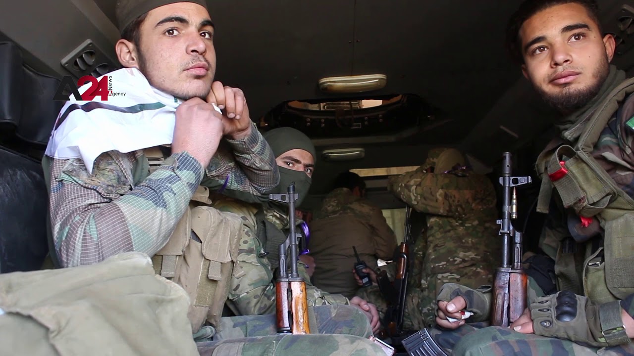 The opposition and the Turkish army stationed in the district of AlNerb in preparation for takeover