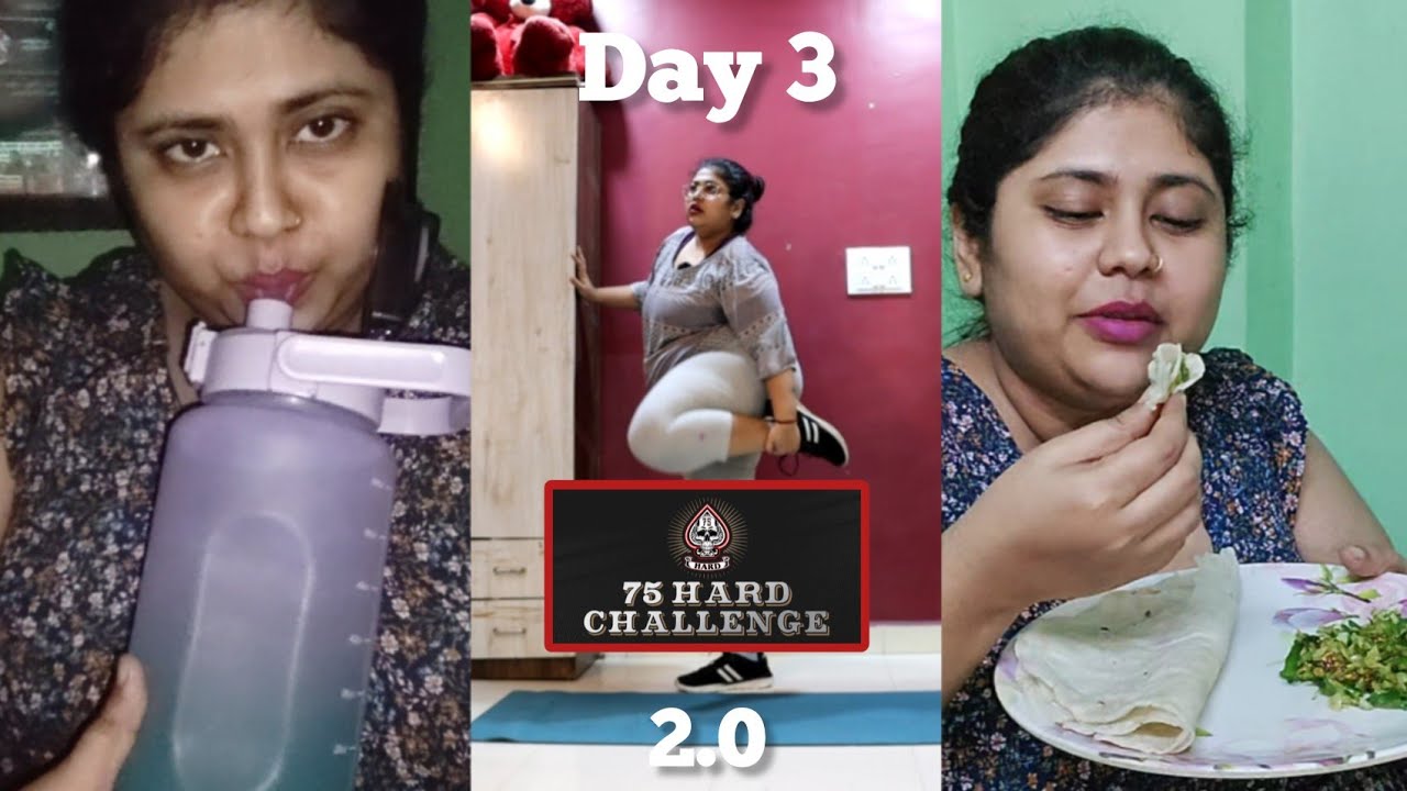 Day 3 of #75hardchallenge 2.0🔥 #rohinibg #influencer @urs.teddynextdoor