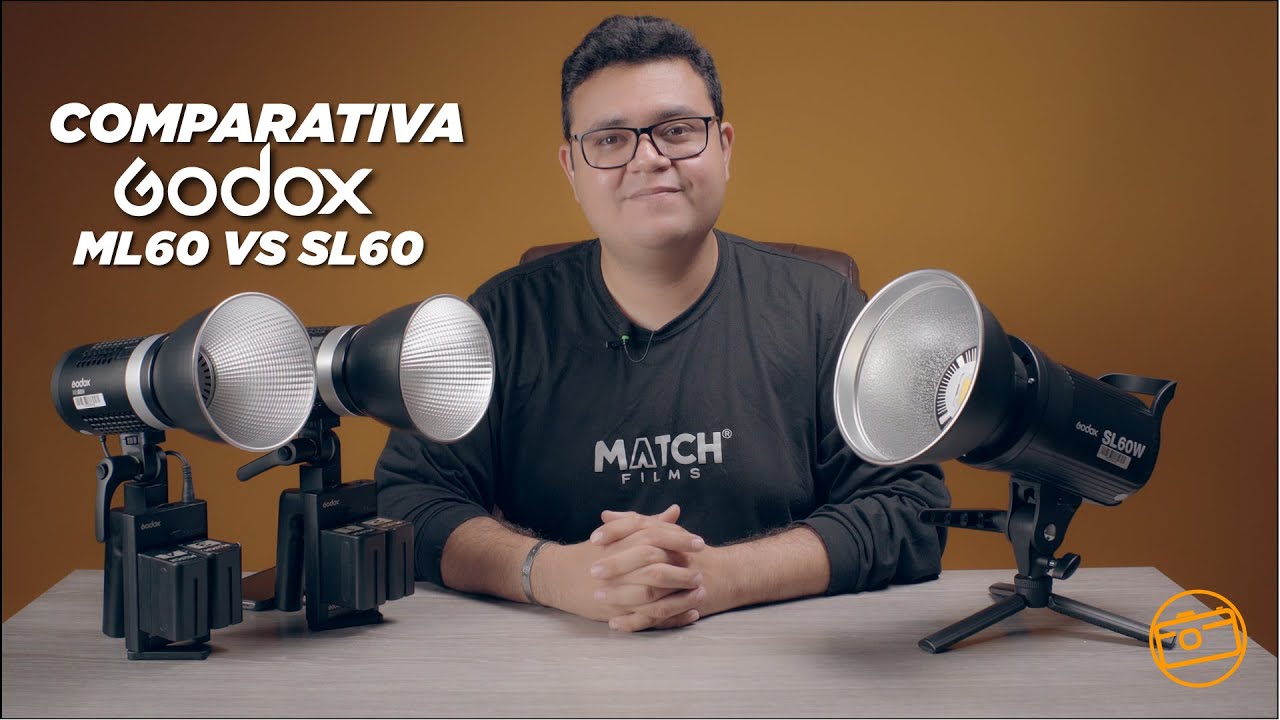Review y comparación a fondo las luces continuas LED Godox ML60 vs ML60Bi vs SL60W - En español