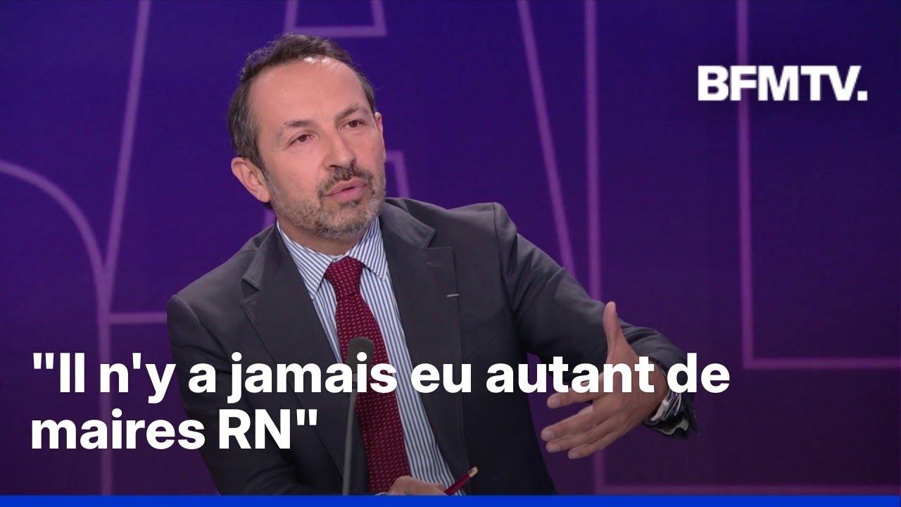 Municipales: l'interview de S&eacute;bastien Chenu, vice-pr&eacute;sident du Rassemblement national