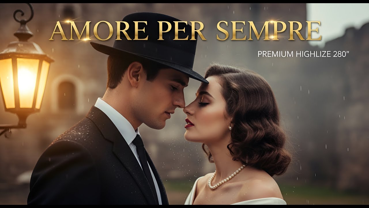🌙 La Notte Incantata 🇮🇹 | Canzoni d’Amore sotto Stelle Dorate