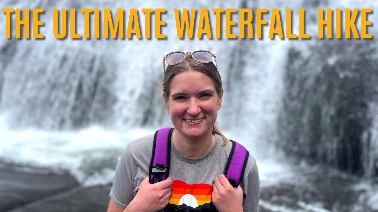 Hiking to FIVE Waterfalls in One Day: Triple Falls, High Falls, and Hooker Falls Trails in NC!