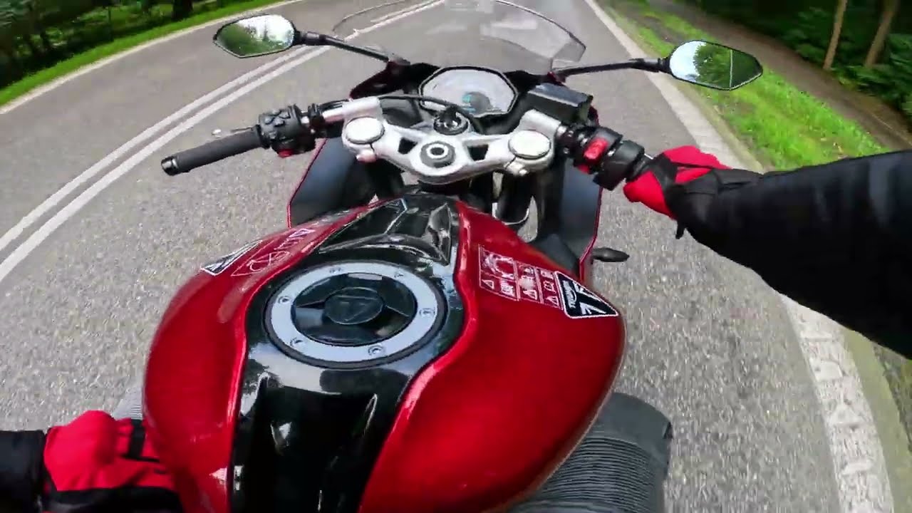 3City Motorcycle Ride | Stock Exhaust | Triumph Daytona 660