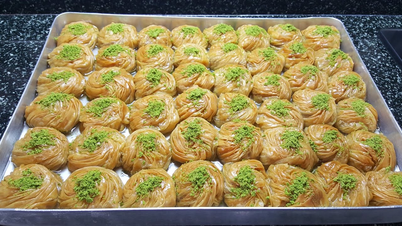 EL A&Ccedil;MASI EV BAKLAVASI 😍 TADINA BAKAN HAZIR ZANNEDECEK 💯💯