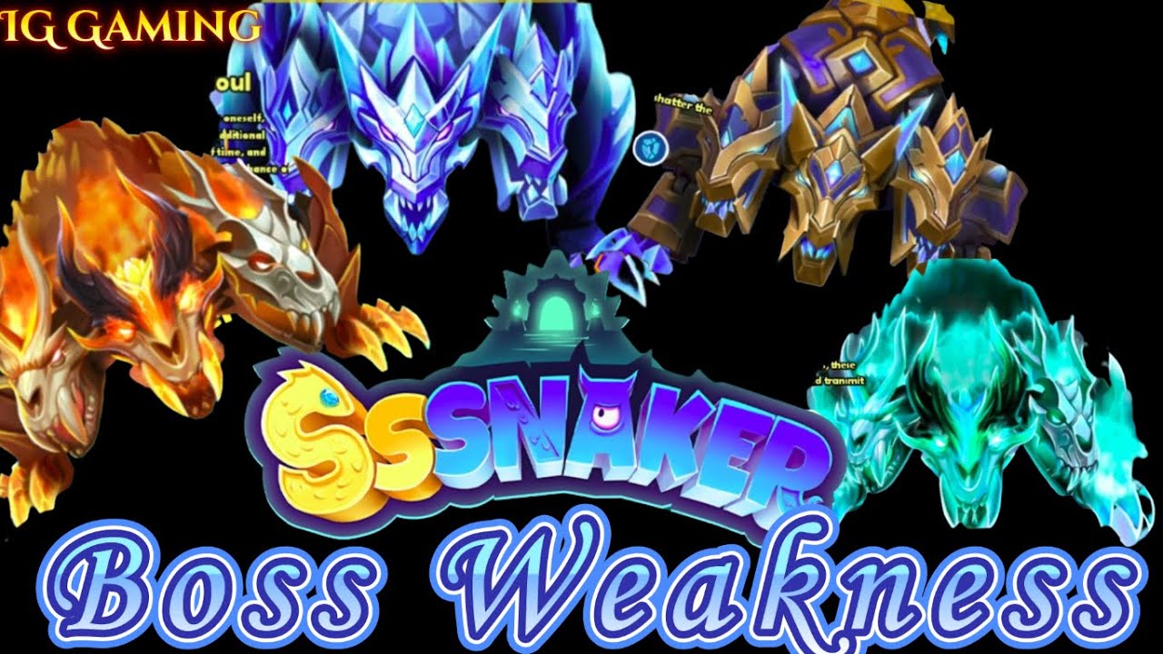 SSSnaker All Four Crusade Bosses Weakness // Other World Raid