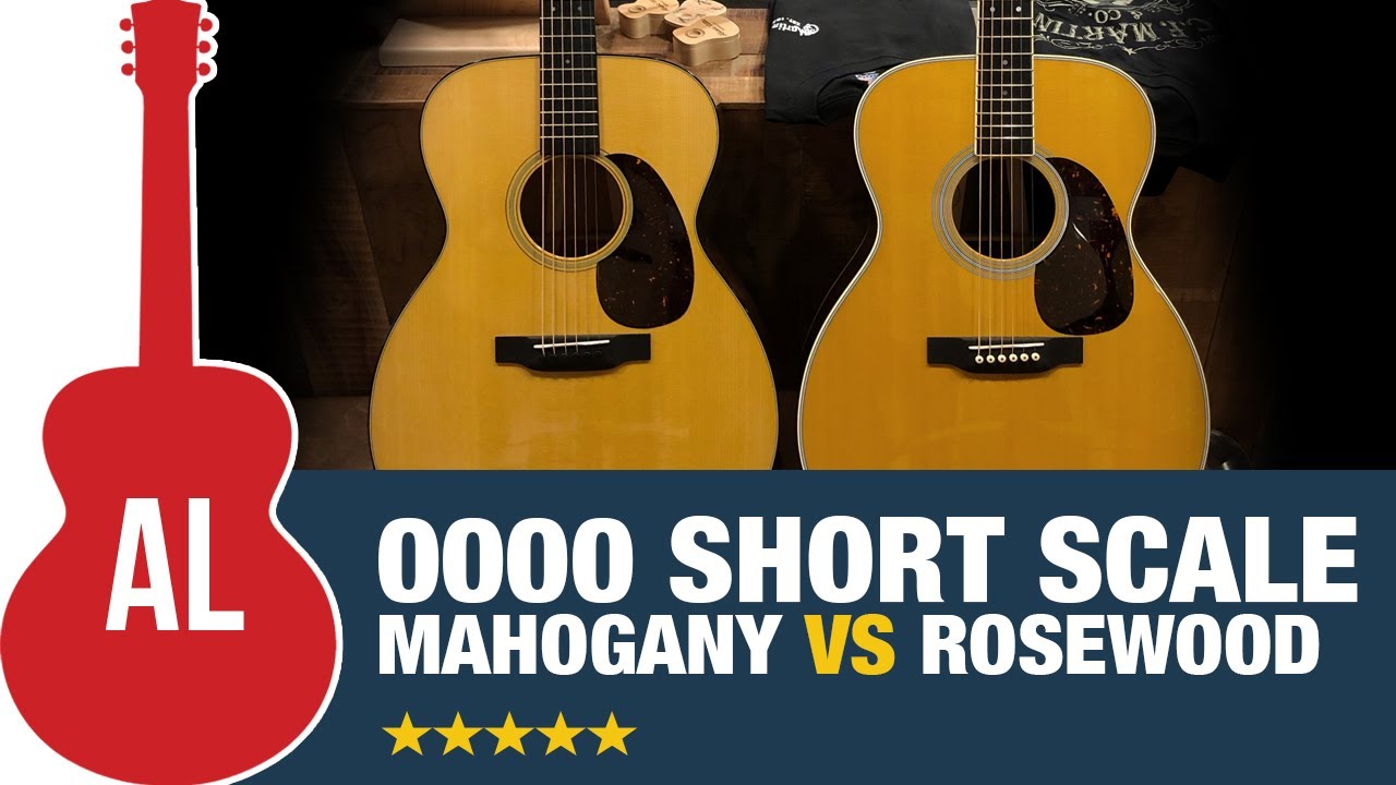 Martin Custom Shop 36 Style, 0000, Short Scale - Mahogany VS Rosewood