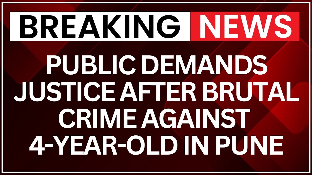 Pune Protest: Public Demands Justice After Brutal Crime Against 4-Year-Old | NewsX