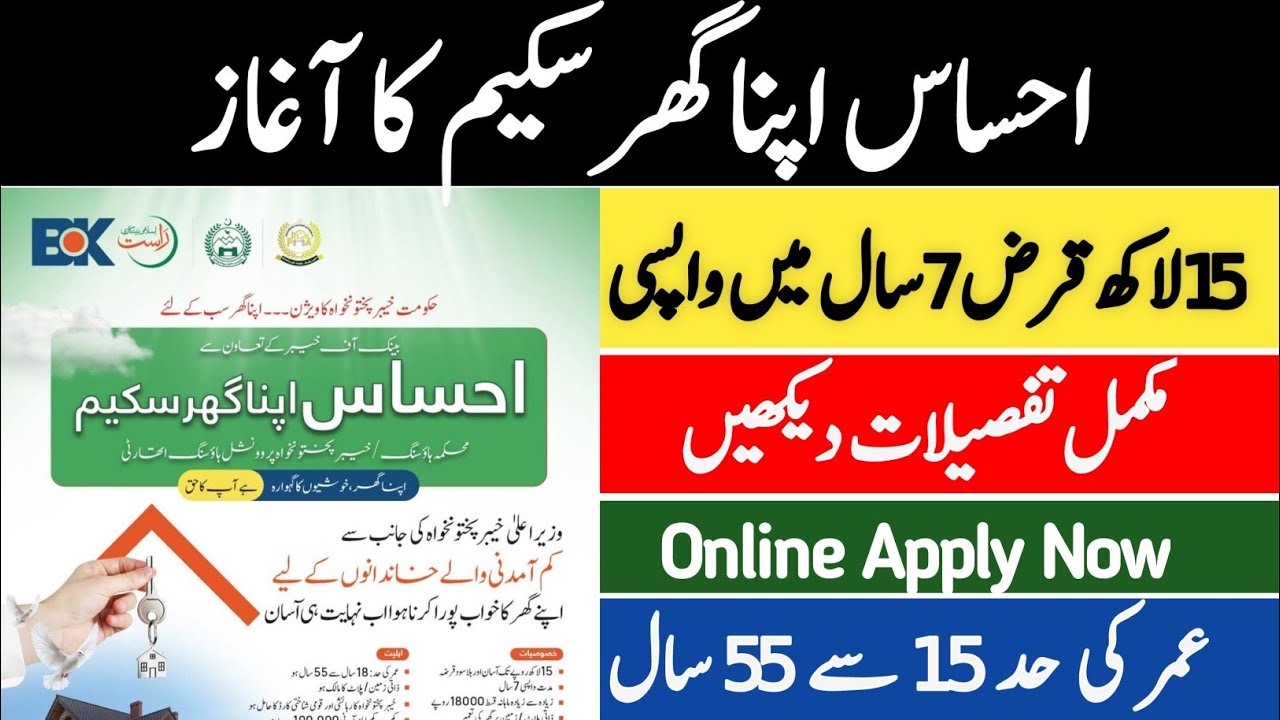 Ehsaas Apna Ghar Loan Scheme 2025 | Online Apply, Eligibility & Full Details