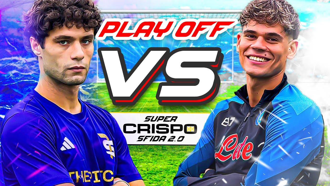 CRISPO 🆚 LOPES | PLAY OFF SUPER CRISPO SFIDA 2.0! ⚽️🔥
