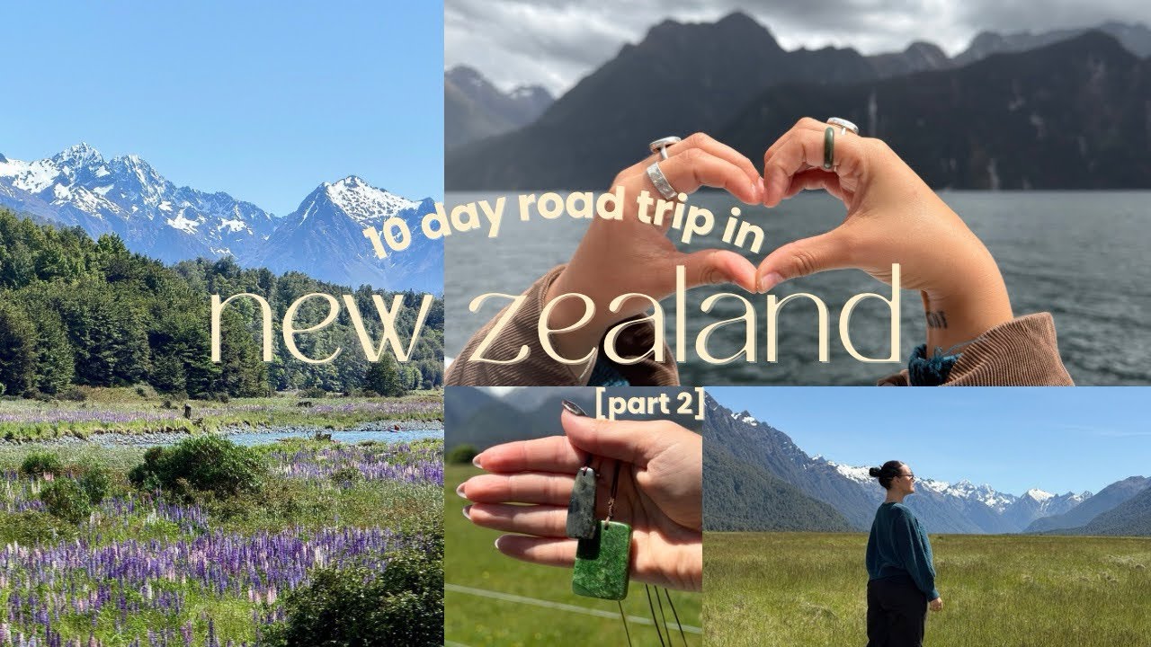 Van Life in New Zealand 🌄🚐 | (Pt. 2) Milford Sound, Franz Josef, Hokitika Gorge