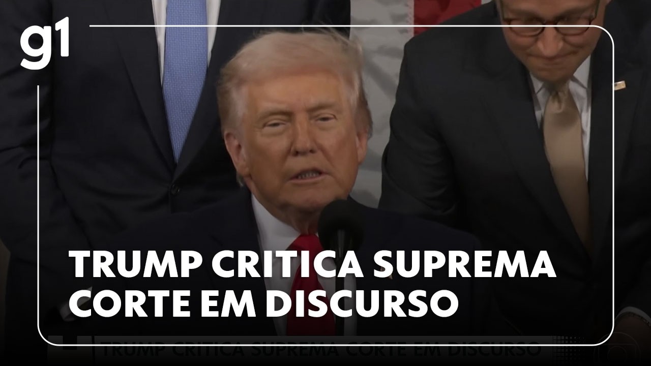 JH: Em discurso do 'Estado da União', Trump aborda economia, imigração e volta a ameaçar o Irã