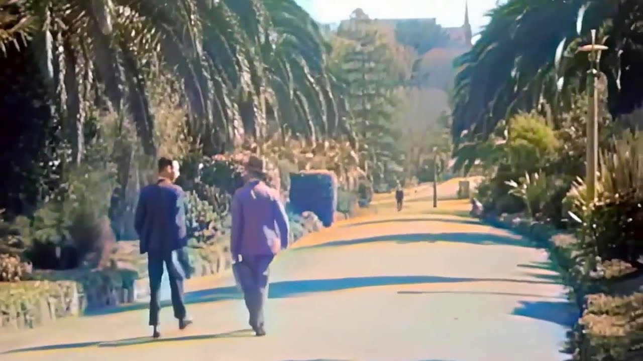 1920s -  A Trip Through Australia in Color 60fps (stabilized)