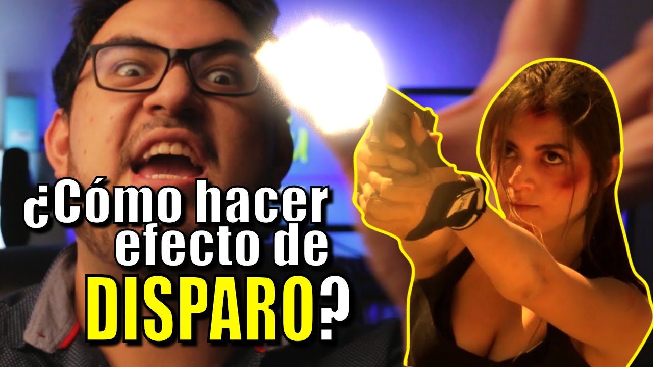 🔥🔫Cómo hacer EFECTO DE DISPARO REALISTA Tutorial AFTER EFFECTS / Incluye material GRATIS🔫🔥