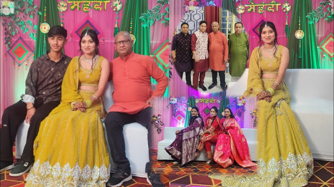 Finally मेहंदी ceremony ho gyi पहाड़ी wedding 👰💍🤵 #rawatonhills #pahadirangat coming soon haldi vlog