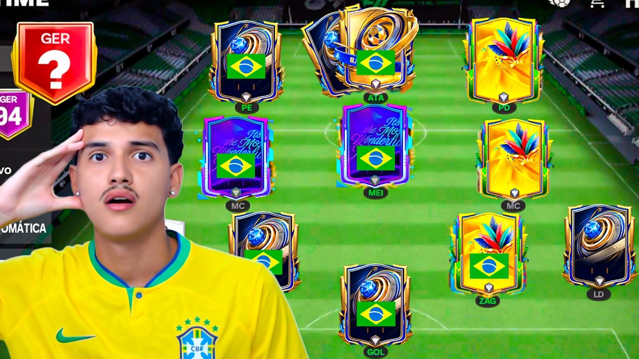 PRIMEIROS PACOTES DO UTOTY E GINGA no FC MOBILE