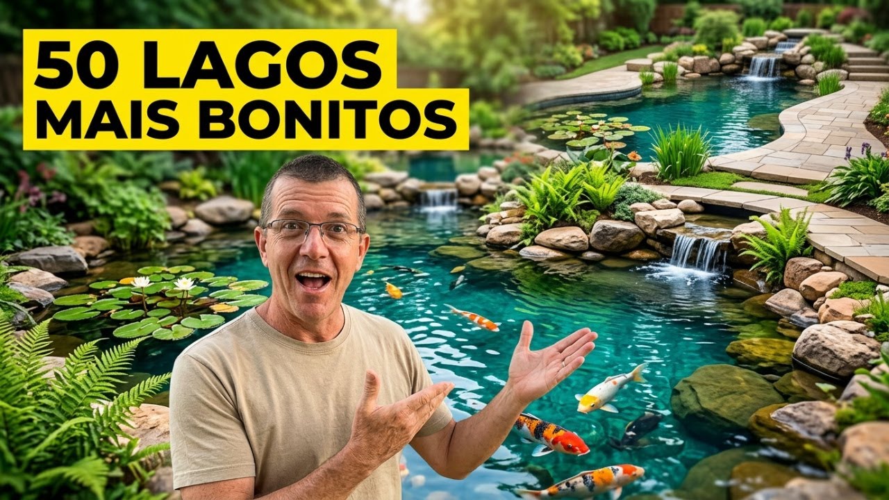 Pequeno ou Grande? | 50 Lagos Ornamentais Para Todo Espaço