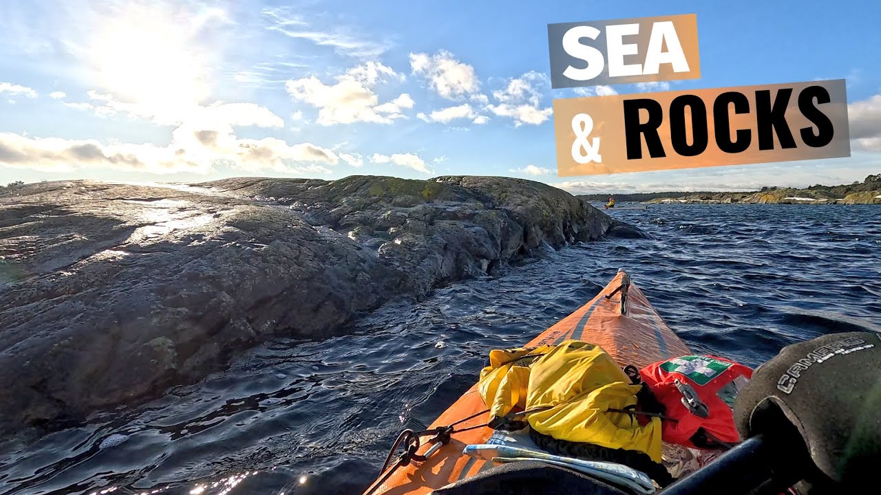 Winter sea kayaking in the Nynäshamn archipelago! Advanced Elements Airfusion EVO + sea kayaks