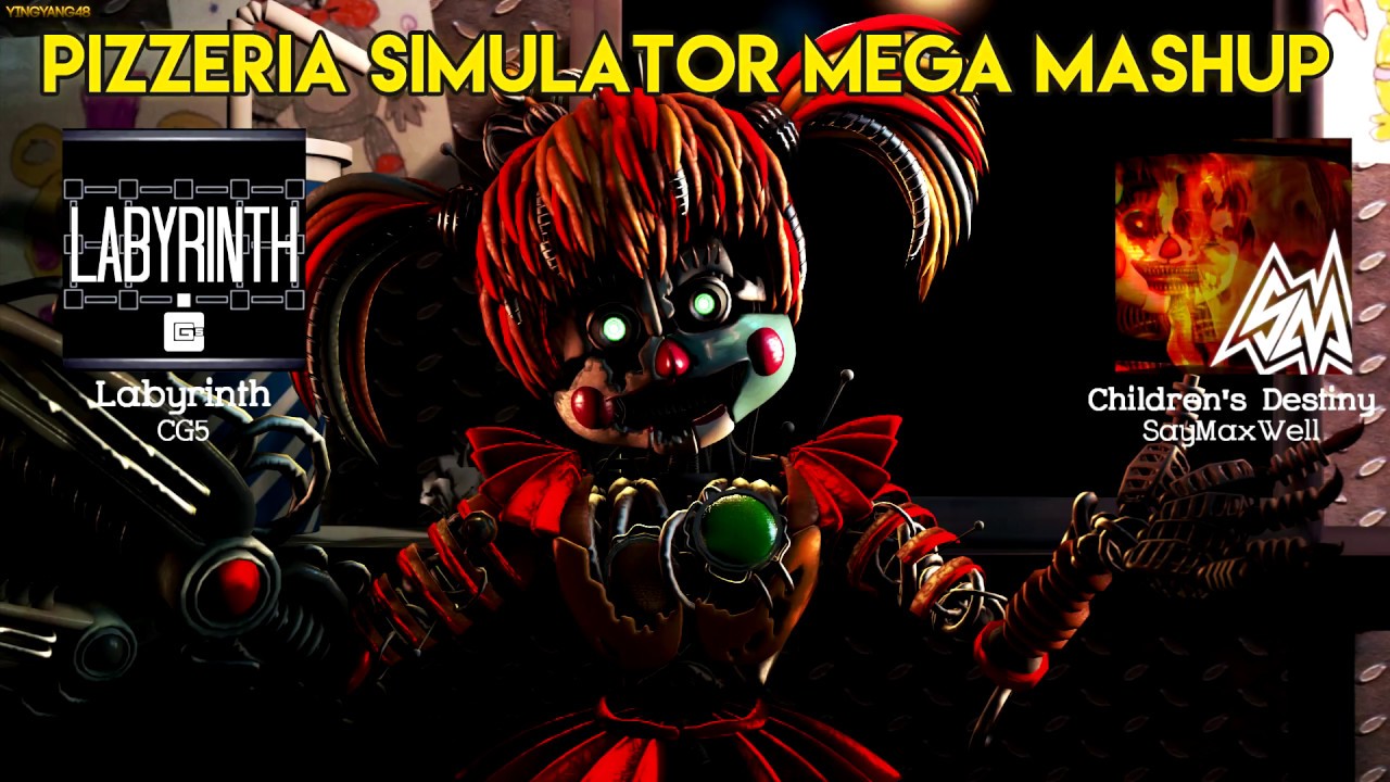 [FNAF 6] Freddy Fazbear's Pizzeria Simulator Mega Mashup | 15+ Fanmade FNAF 6 Songs