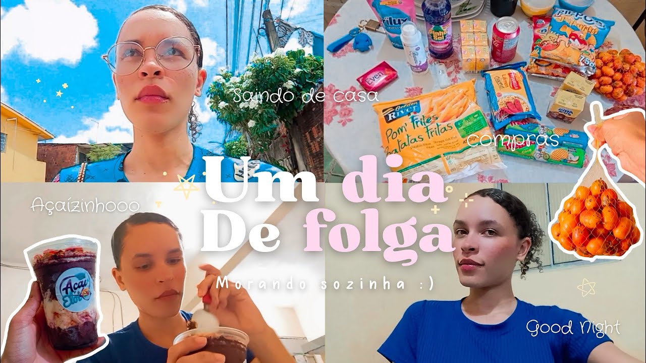 Morando sozinha | um dia de folga, afazeres, descanso, compras e + 🛍️🥴💗✨