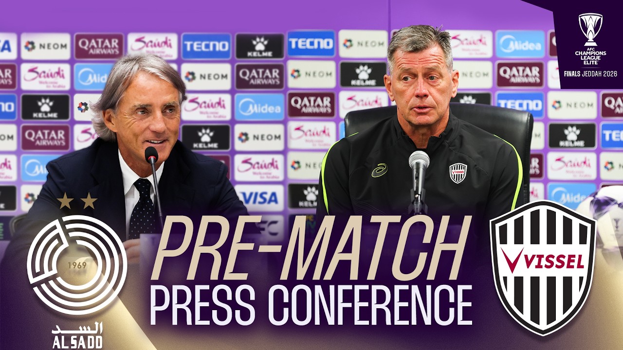 Pre-Match Press Conference | Al Sadd SC 🇶🇦 vs Vissel Kobe 🇯🇵 | ACL Elite&trade; Finals Jeddah 2026
